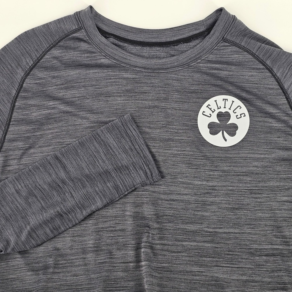 Holloway Celtics Performance Shirt Adult XXL Gray Long Sleeve Eco Revive Raglan